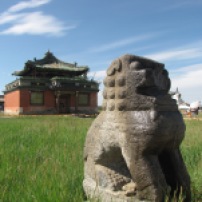 Gesichter der Mongolei- Tempelanlage von Karakorum